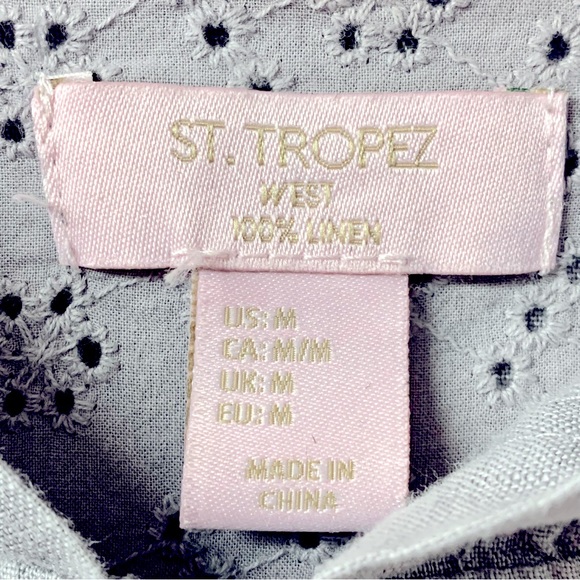 St Tropez Lightweight Linen Jacket - Picture 3 of 10